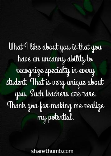 thank you note to reading teacher
